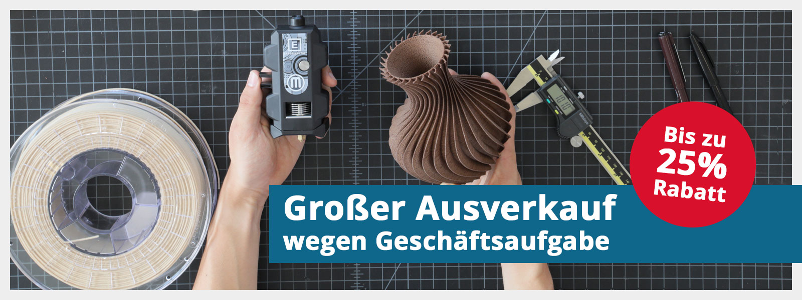 Ausverkauf wegen Geschäftsaufgabe